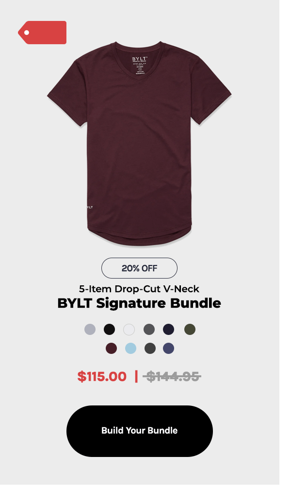 🚨 Bundle & Save! 5 VNecks for 125 BYLT Basics