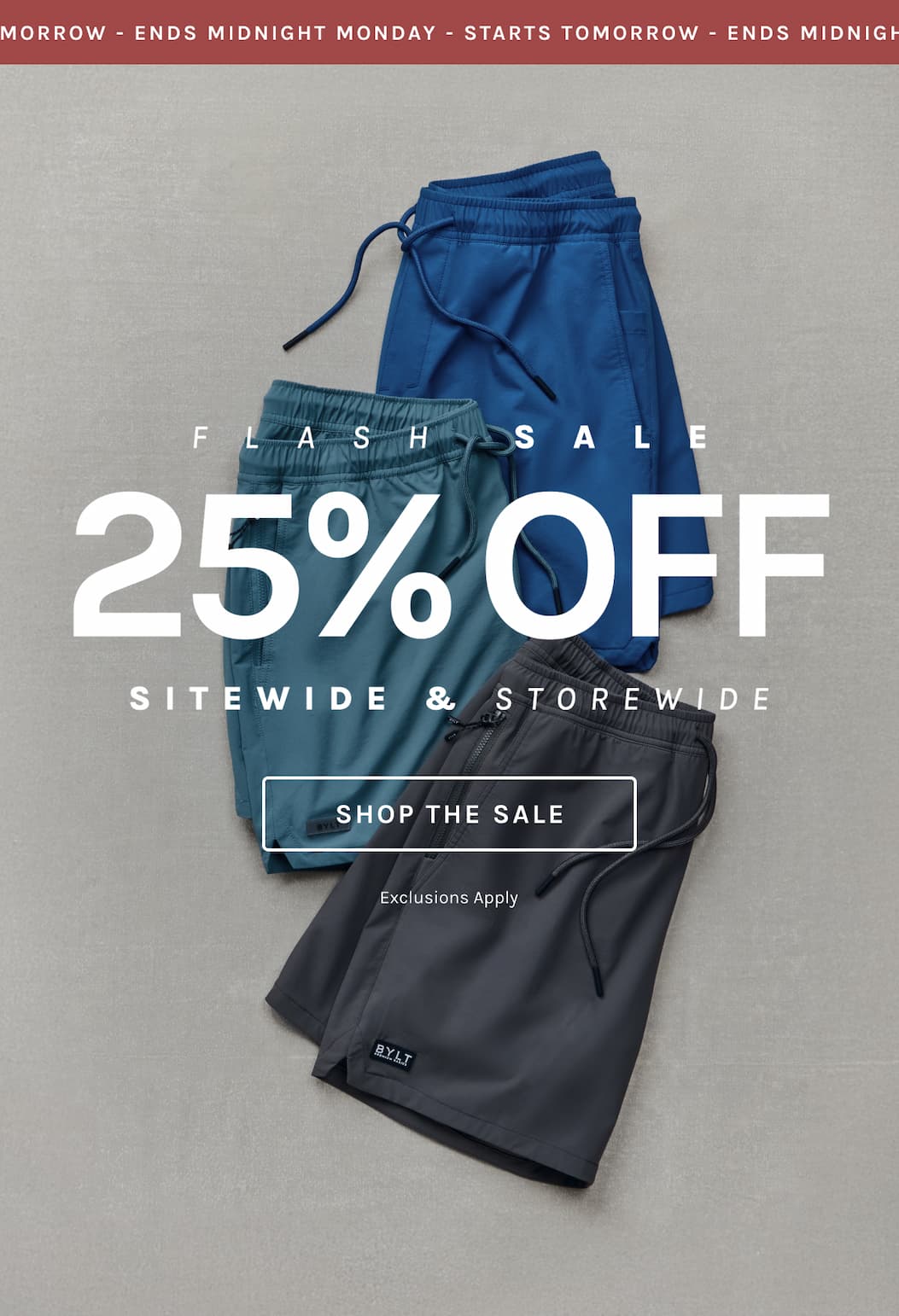 FLASH SALE 25% OFF SITEWIDE & STOREWIDE [SHOP THE SALE]