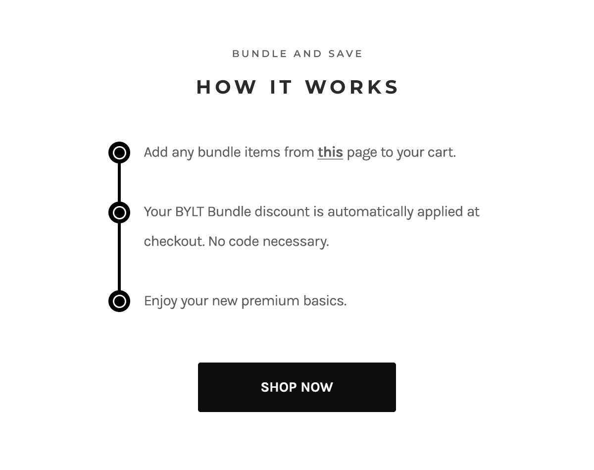 🔥 NEW 3 & 5 Pack Bundles Added BYLT Basics