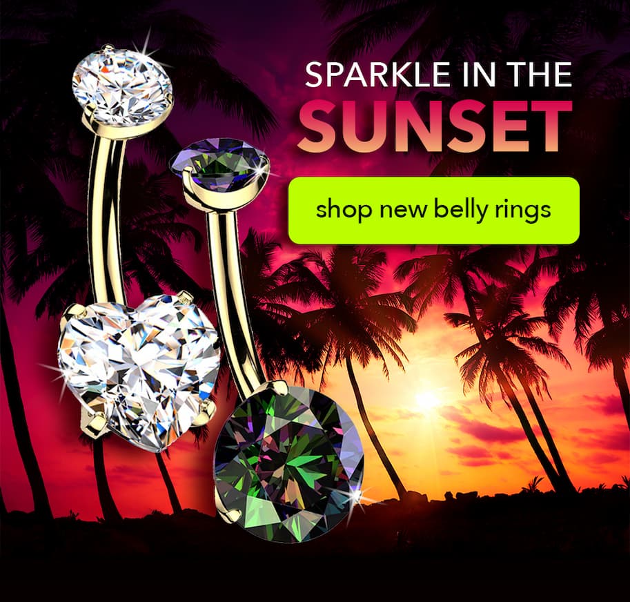 Shop beach-ready belly rings >