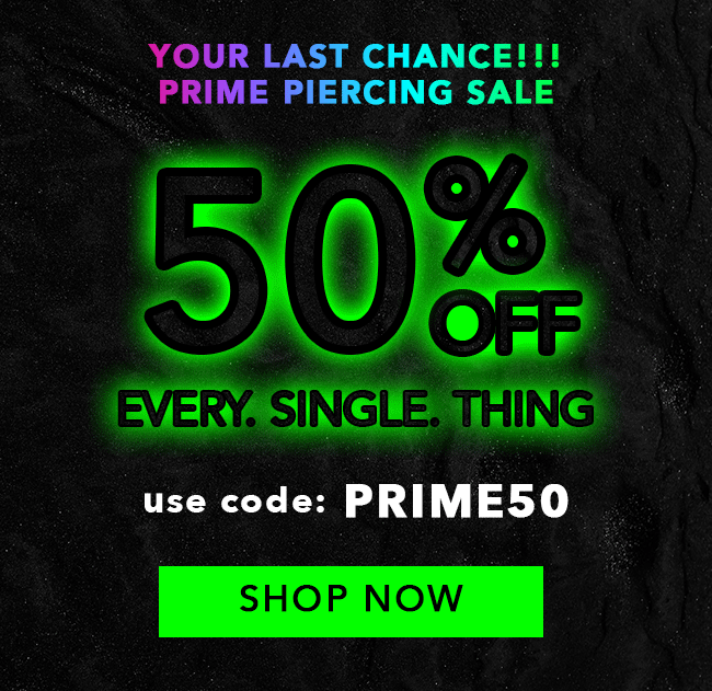 50% Off with code: PRIME50