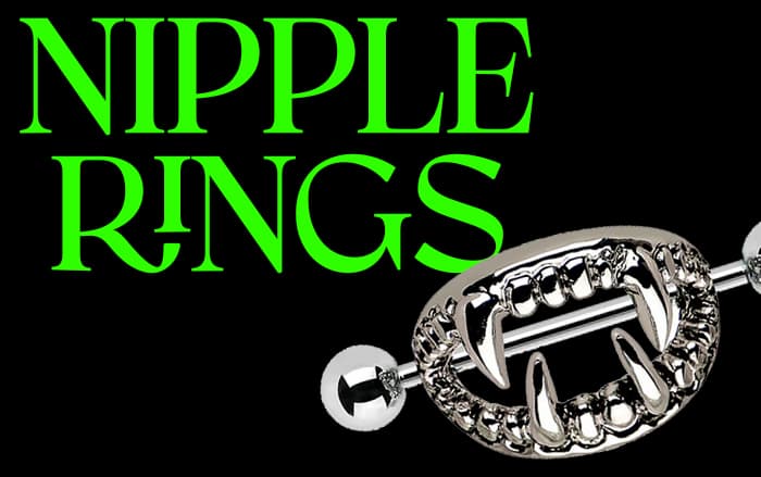 Halloween Nipple Rings
