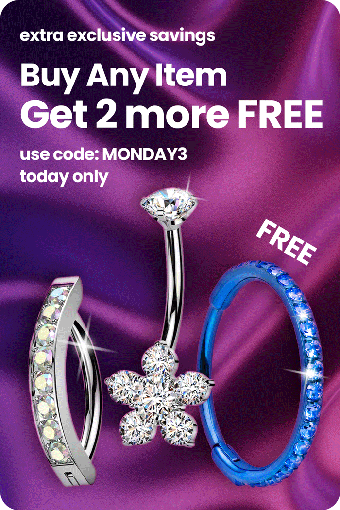 buy 1 get 2 free with code 3FORYOU