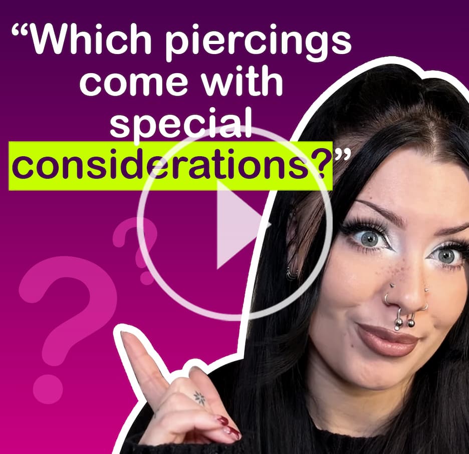 What do you need to know about these piercings?