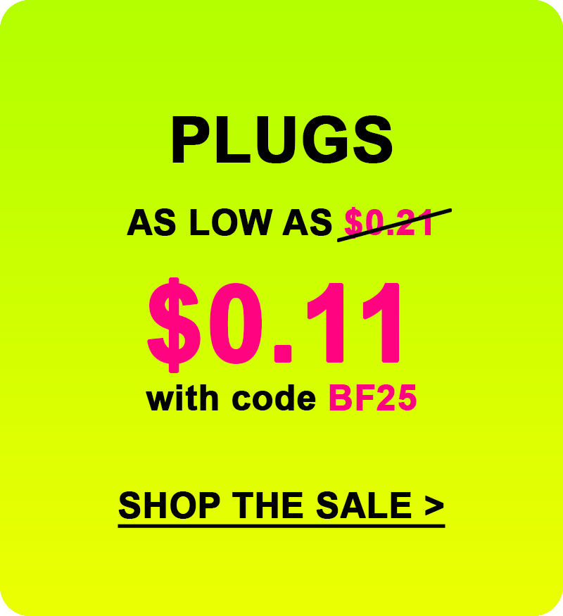Shop plugs clearance >