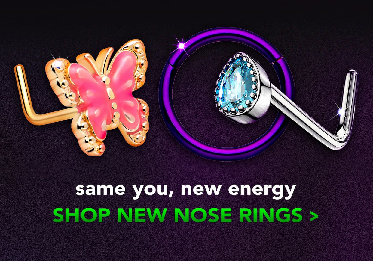 Shop New Nose rings >