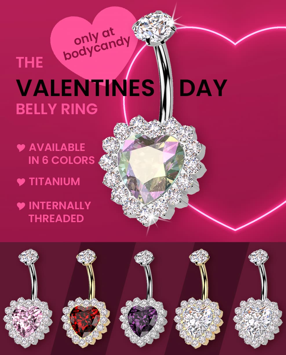 Shop the Valentine's Day Belly Ring >