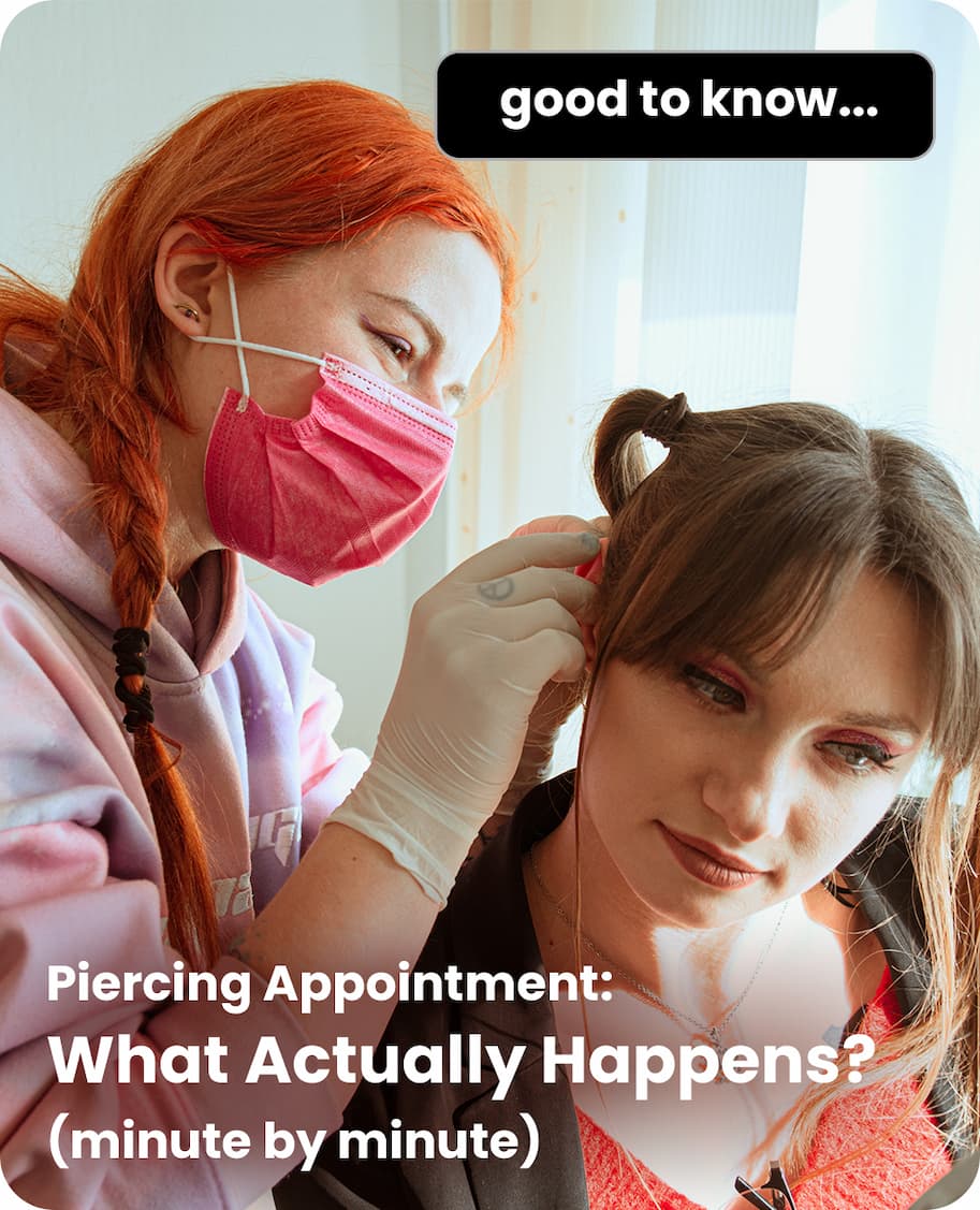 Your First Piercing Appointment: What Actually Happens, Minute by Minute