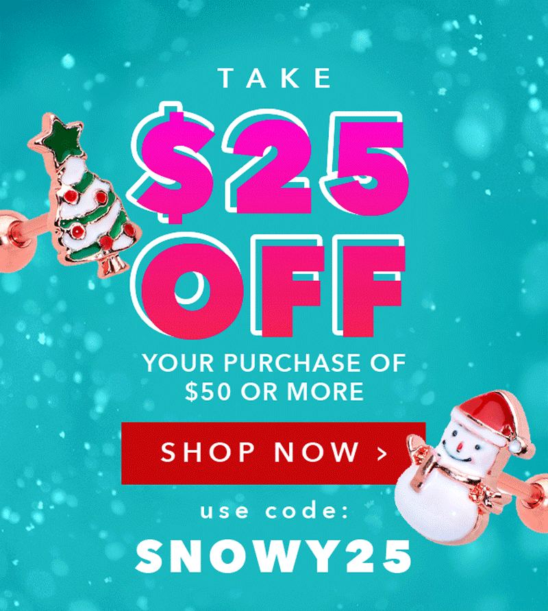 $25 off $50+ with code: SNOWY25