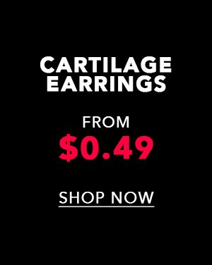 Shop Clearance Cartilage Earrings >