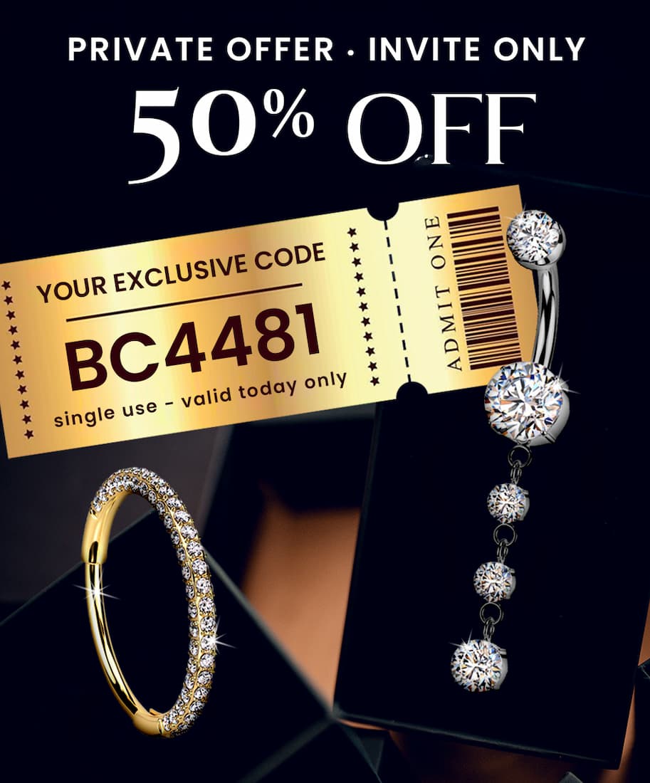 50% Off Everything - Use code: BC4481