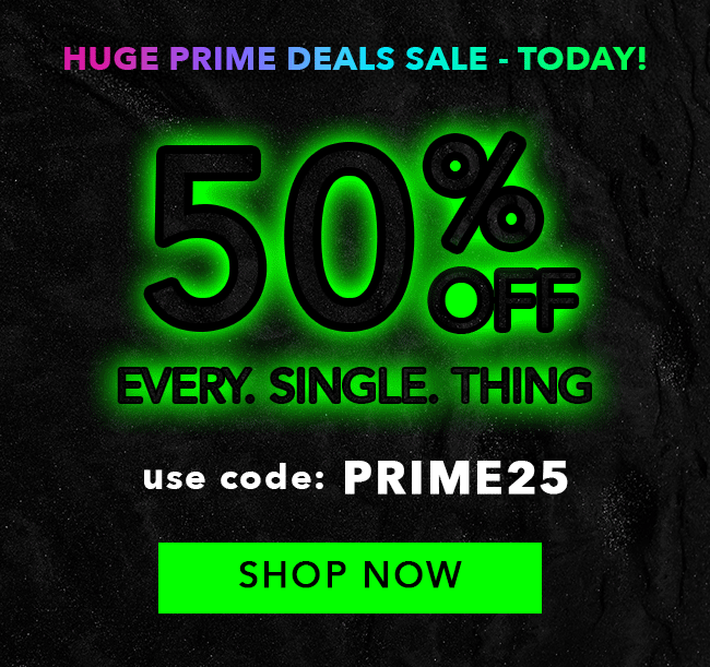 50% Off - use code: PRIME25