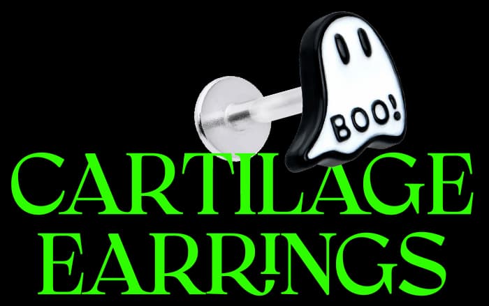 Halloween Cartilage Earrings