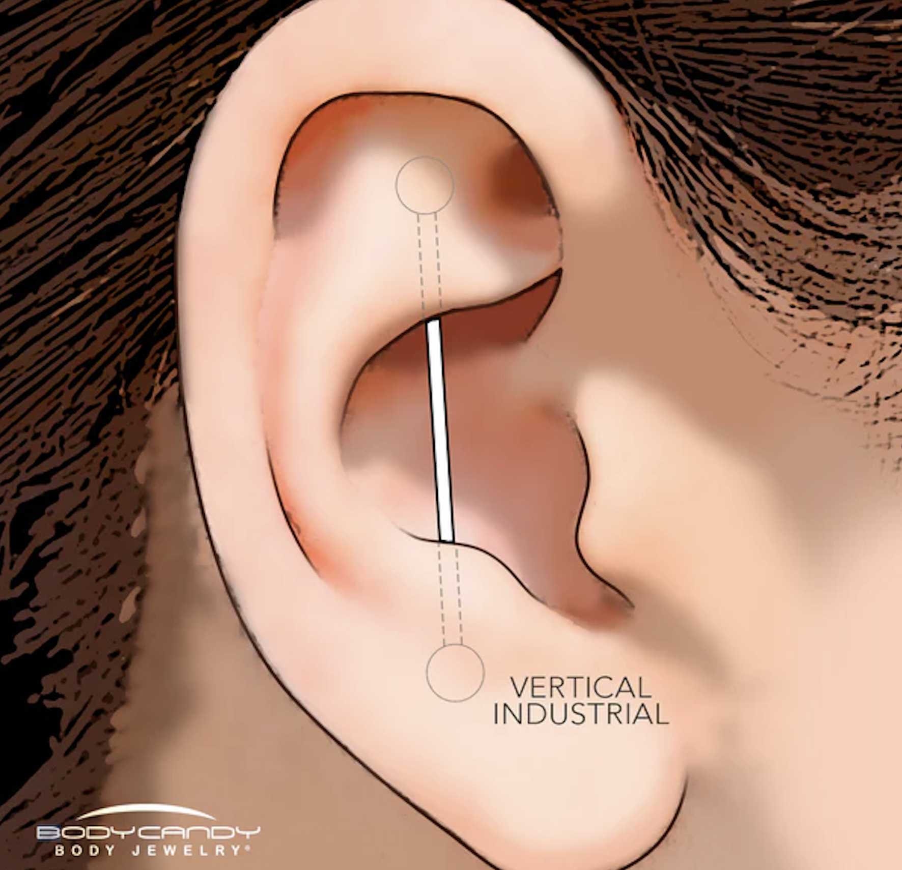 Industrial Piercing & Alternatives