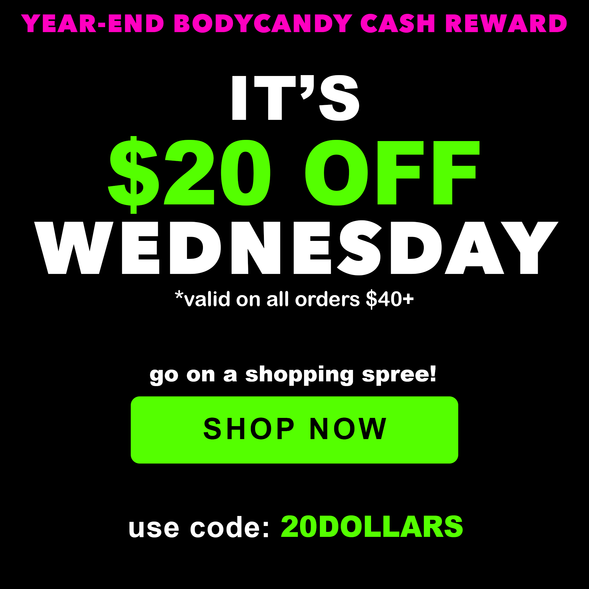$20 Off $40+ with code: 20DOLLARS