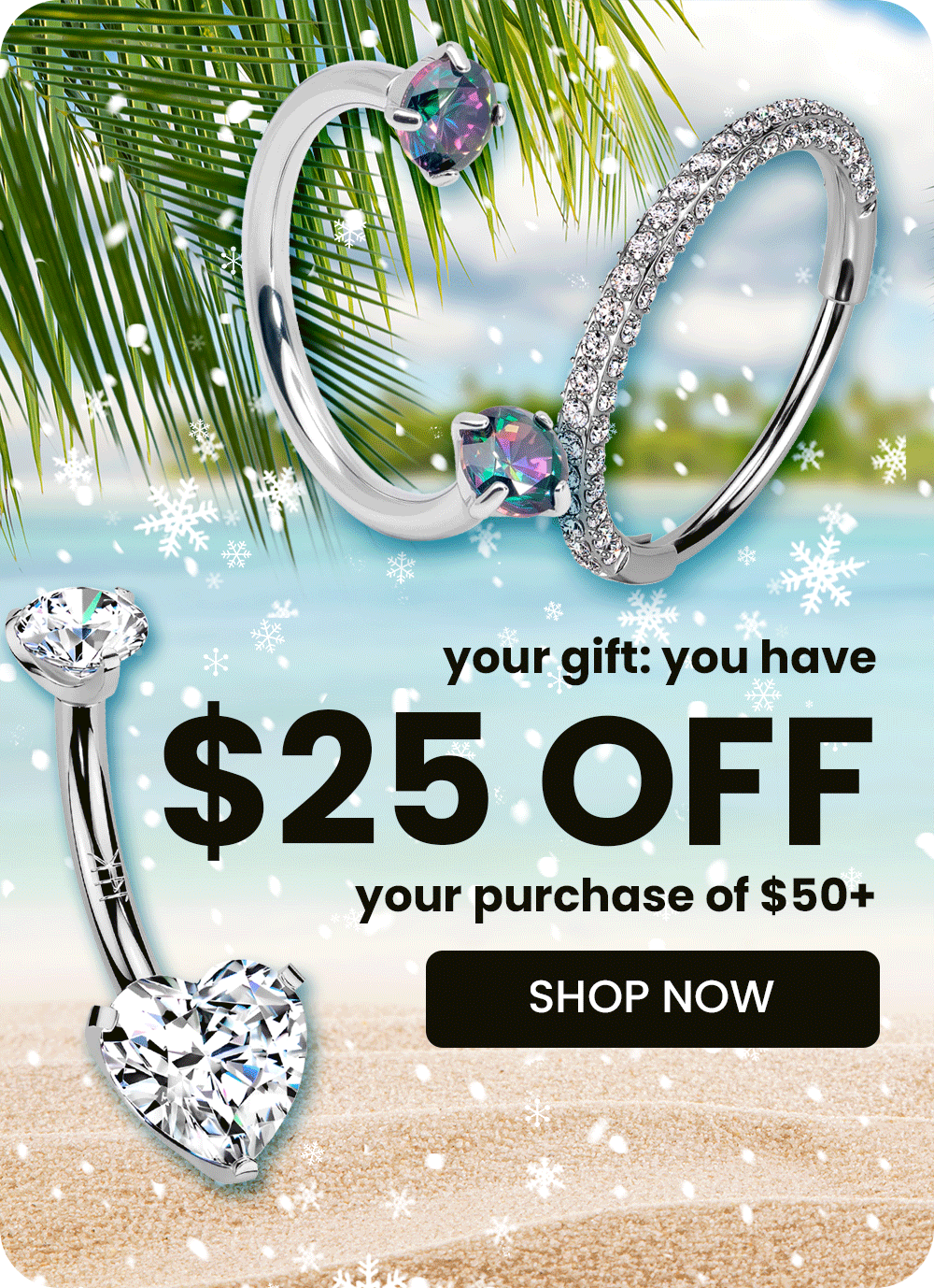 $25 off $50+ with code XMAS25