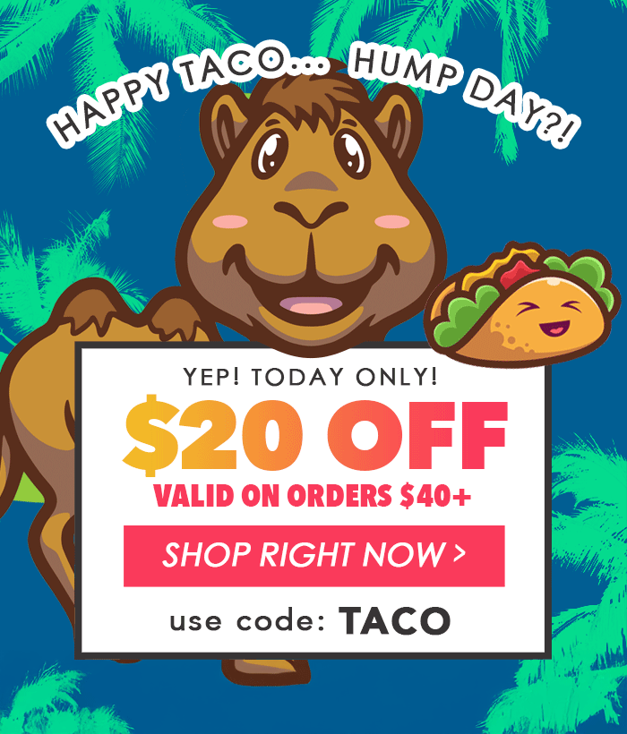 $20 Off Orders $40+ with code TACO