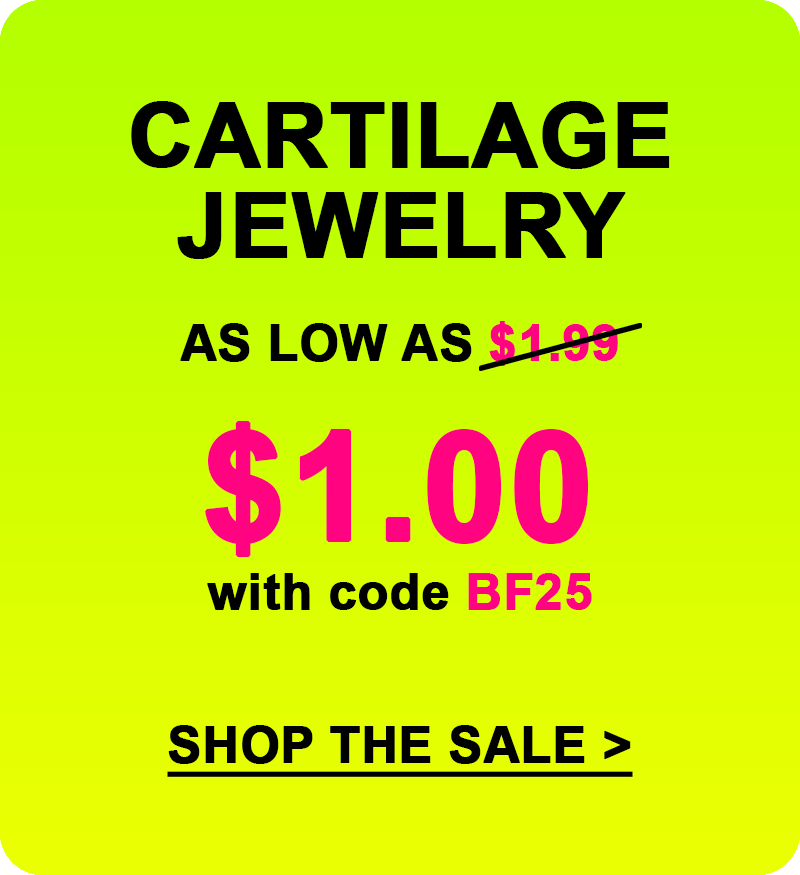 Shop cartilage earring clearance >