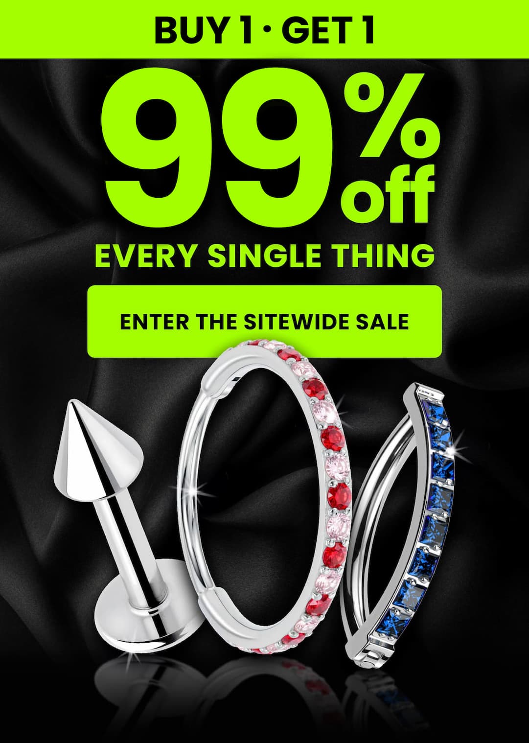 buy 1 get 1 99% Off with code FEB99