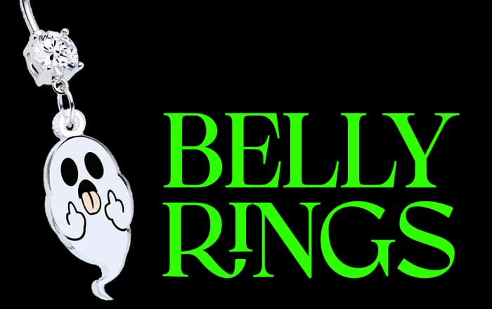 Halloween Belly Rings
