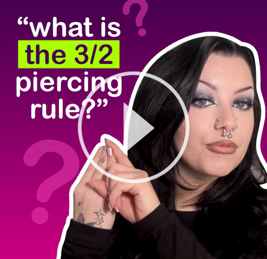 What is the 3/2 piercing rule?