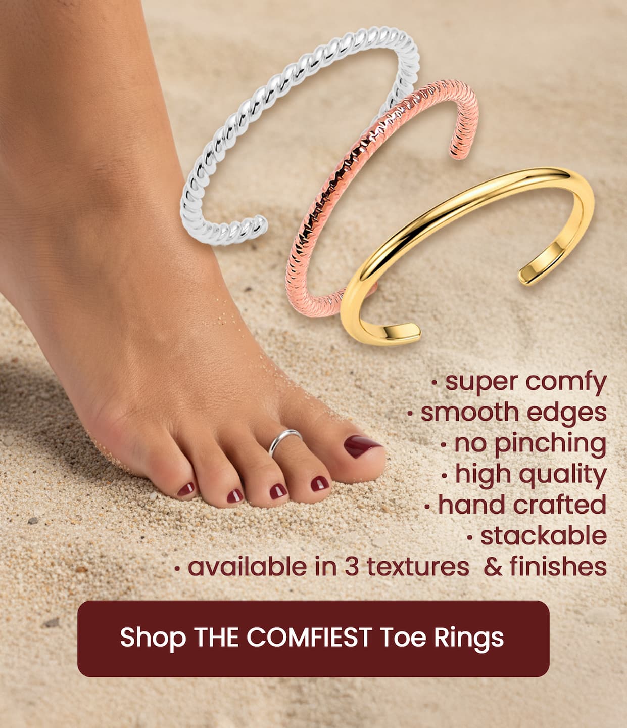 Shop Spring Break Toe Rings >