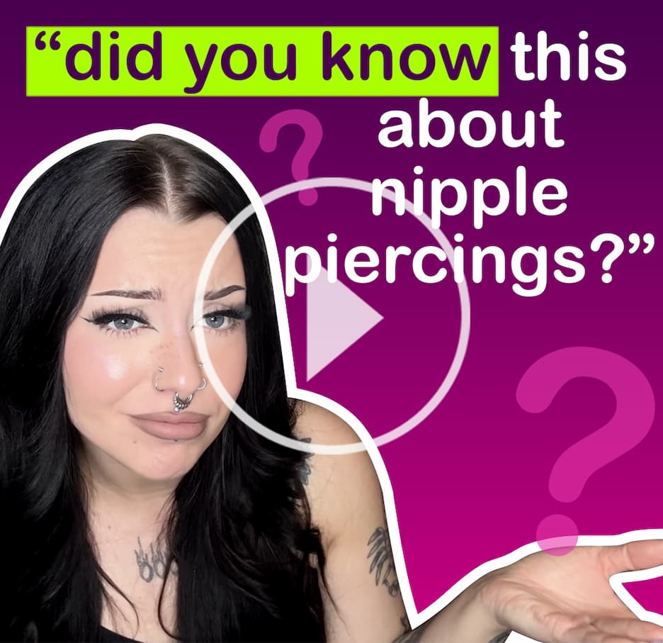 What should you know about nip piercings?