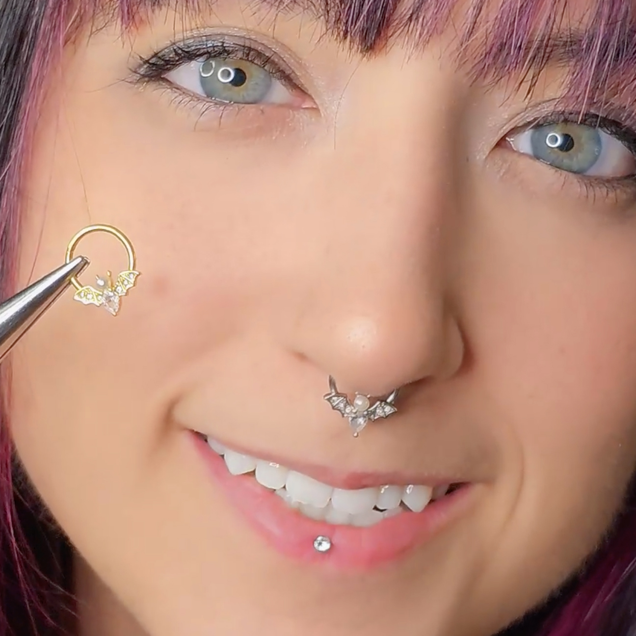 Bat septum clicker