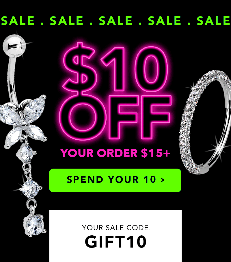 $10 Off $15 or more with code: GIFT10