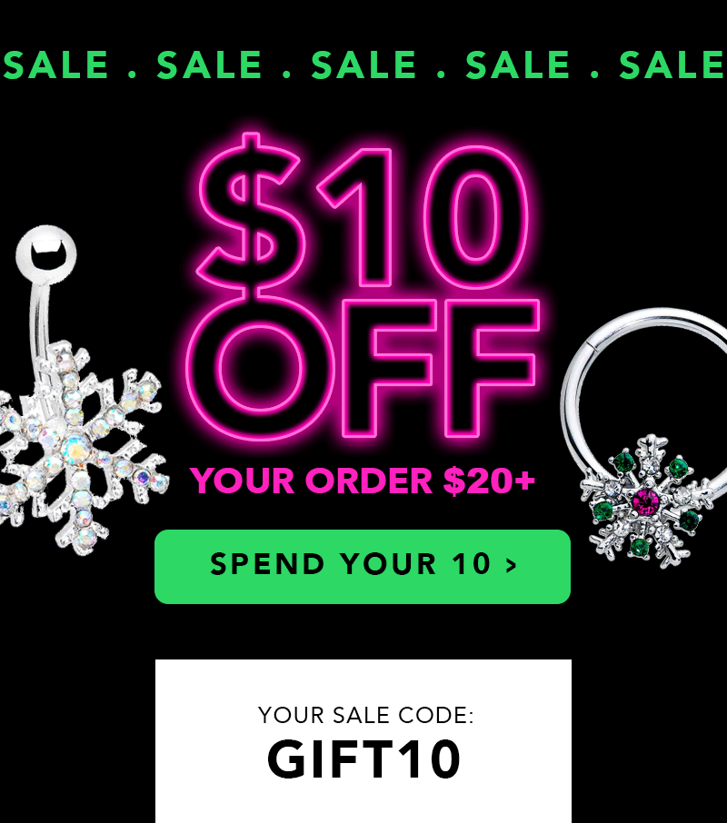 $10 off orders $20+ with code GIFT10