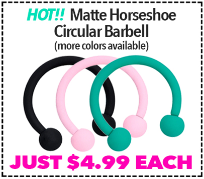 Matte Horseshoes - Just $4.99 Each >
