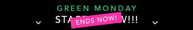Green Monday 50% Off Everything - Use code: GREEN742
