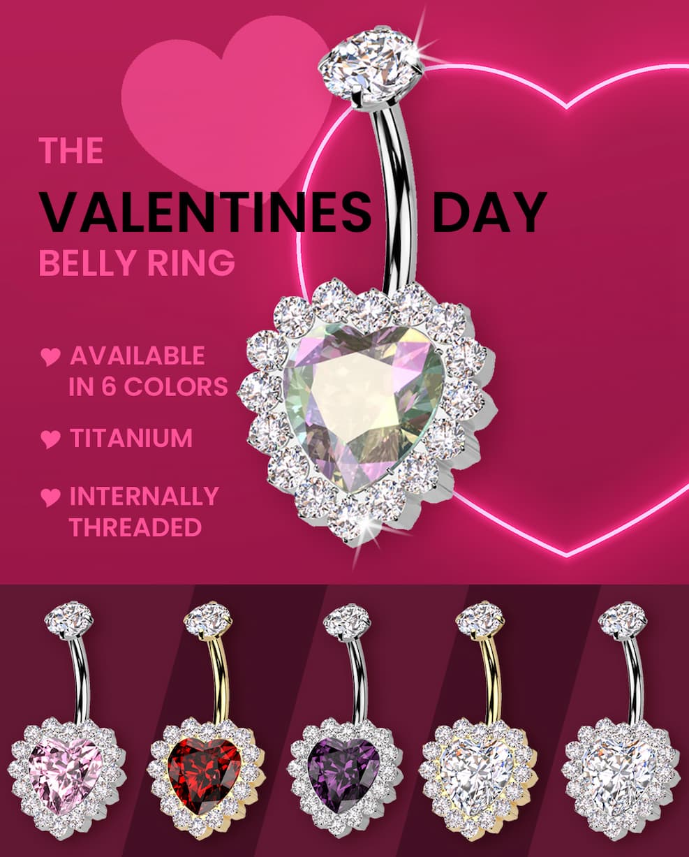 Shop the Valentine's Day Belly Ring >
