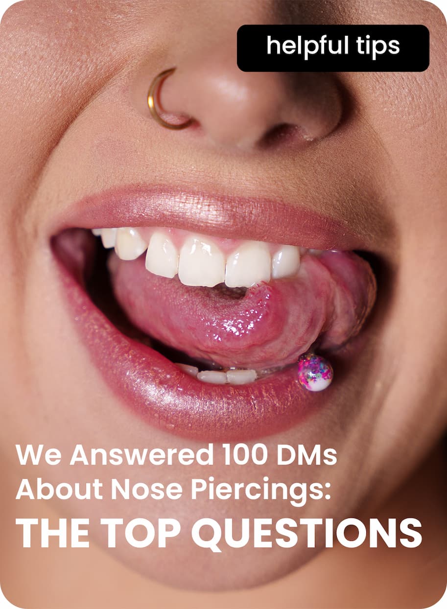Top nose piercing questions answered