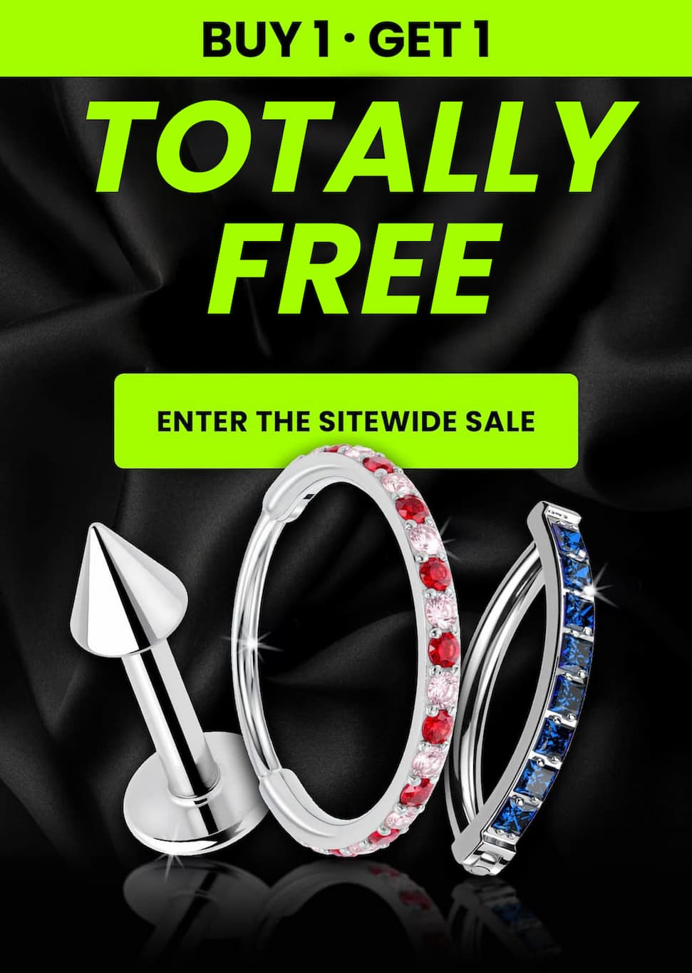 Buy 1 Get 1 Free with code FREEBIE