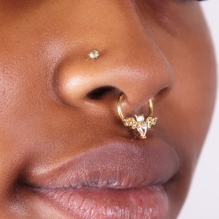 Bat septum clicker