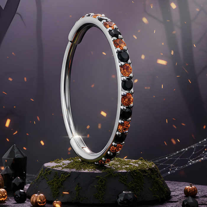Halloween nose hoop
