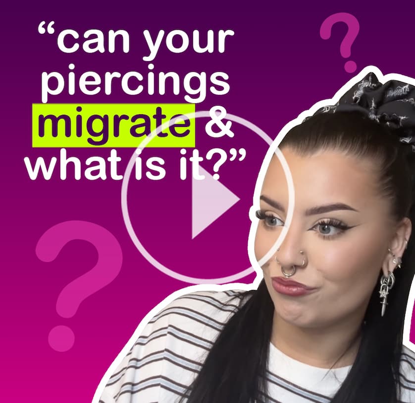 Can your piercings move?