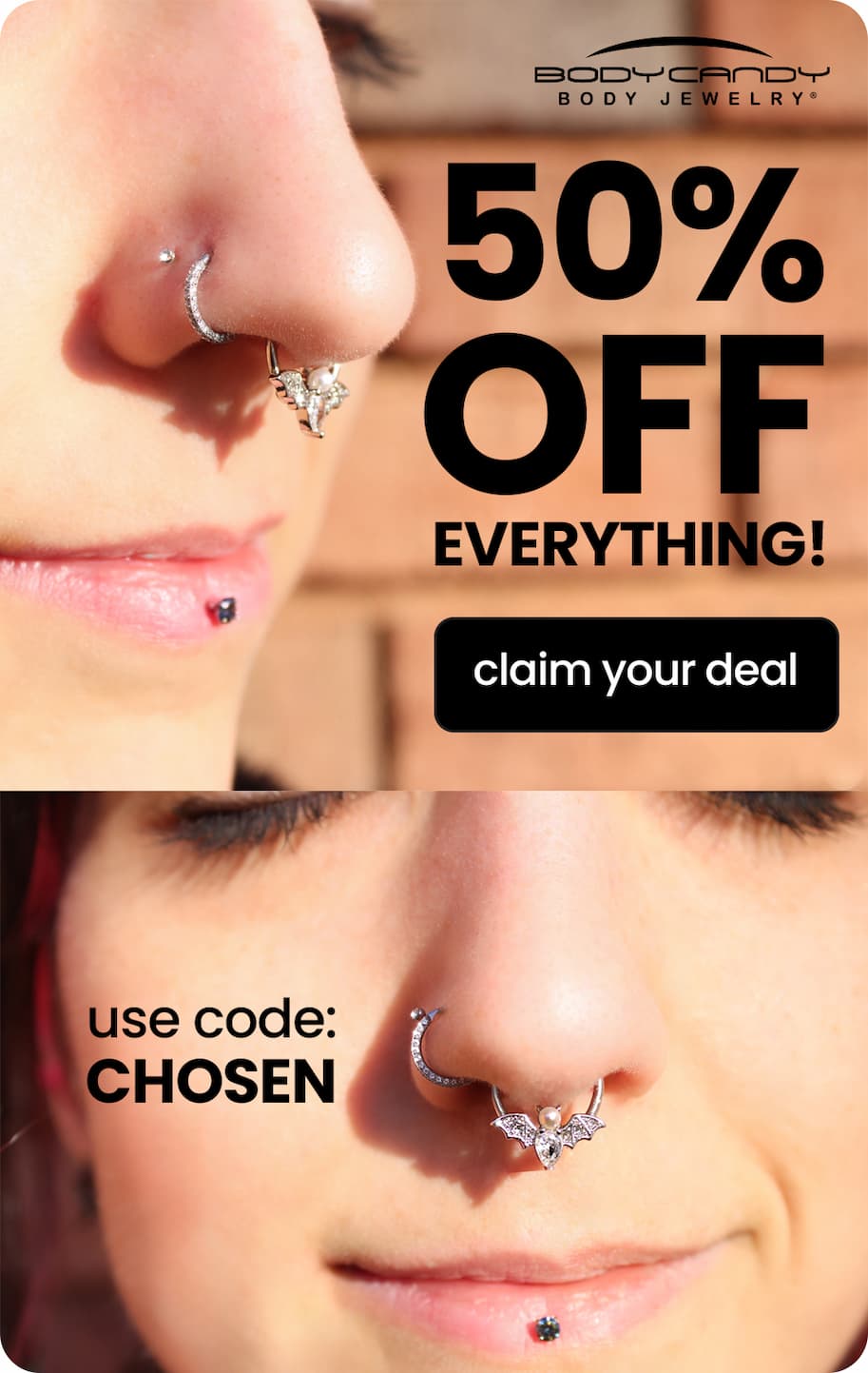 50% off with code CHOSEN