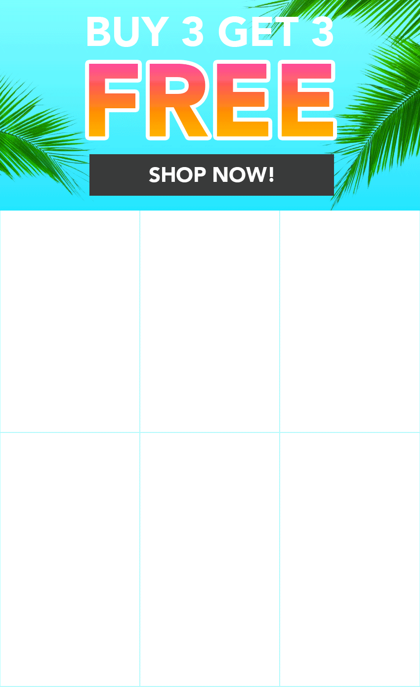 Buy 3 Get 3 Free use code: STOCKUP
