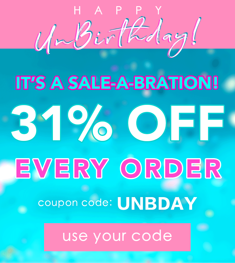 31% Off - Use Code: UNBDAY