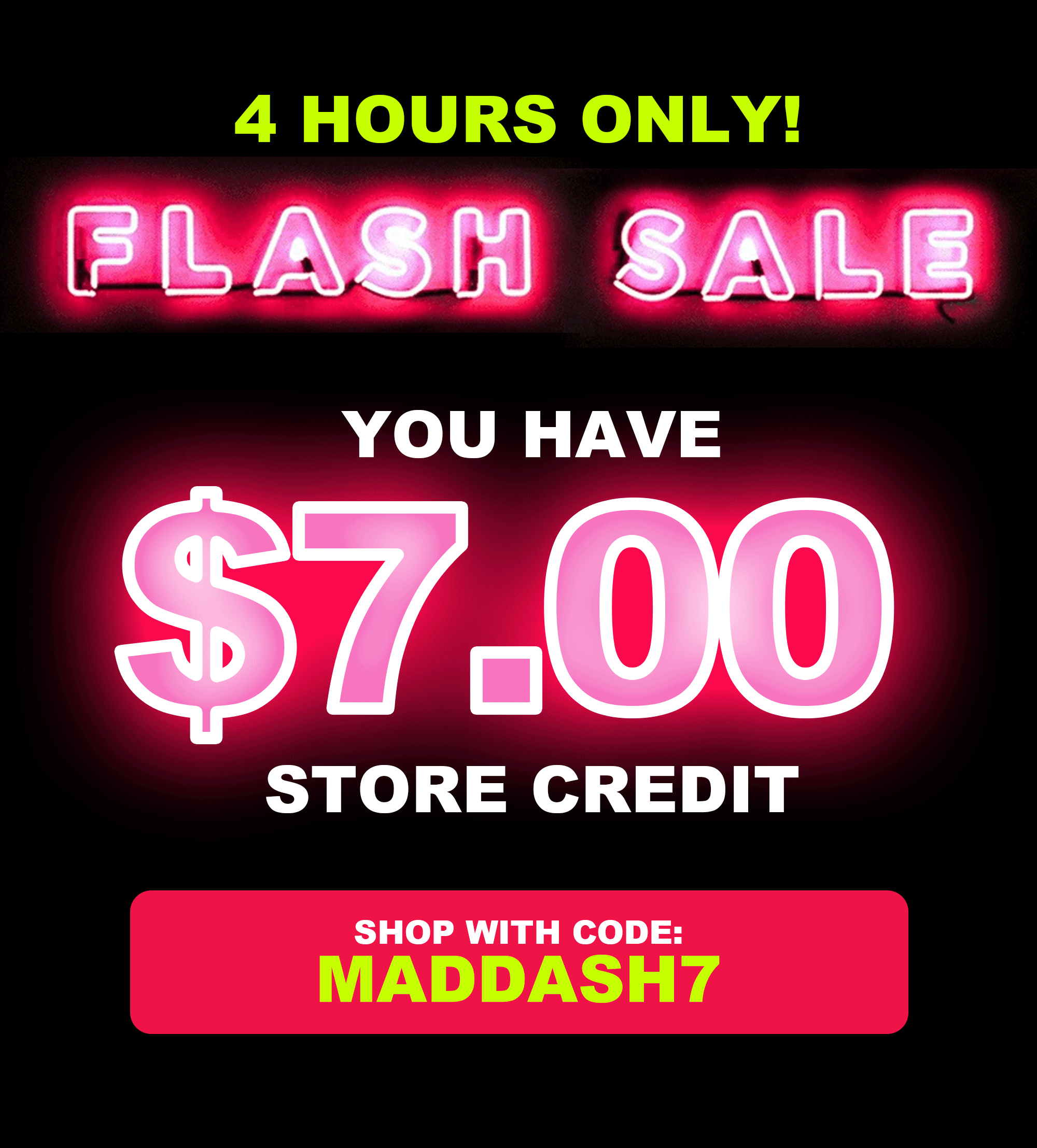 $7 off with code MADDASH7