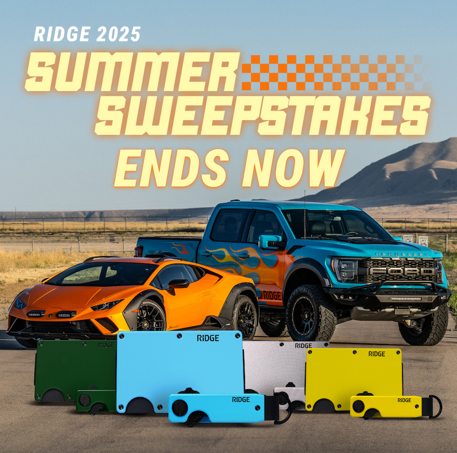 2025 Summer Sweepstakes Ends Now