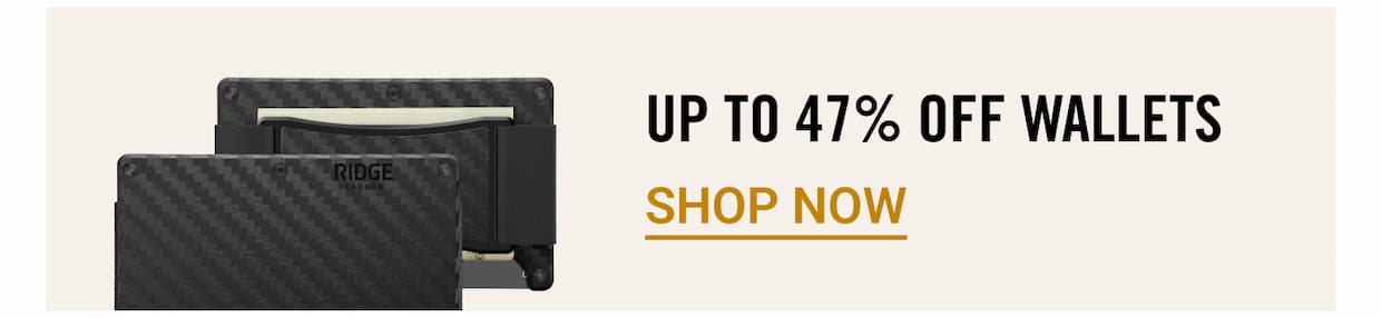 Up to 47% OFF Wallets | Shop Now