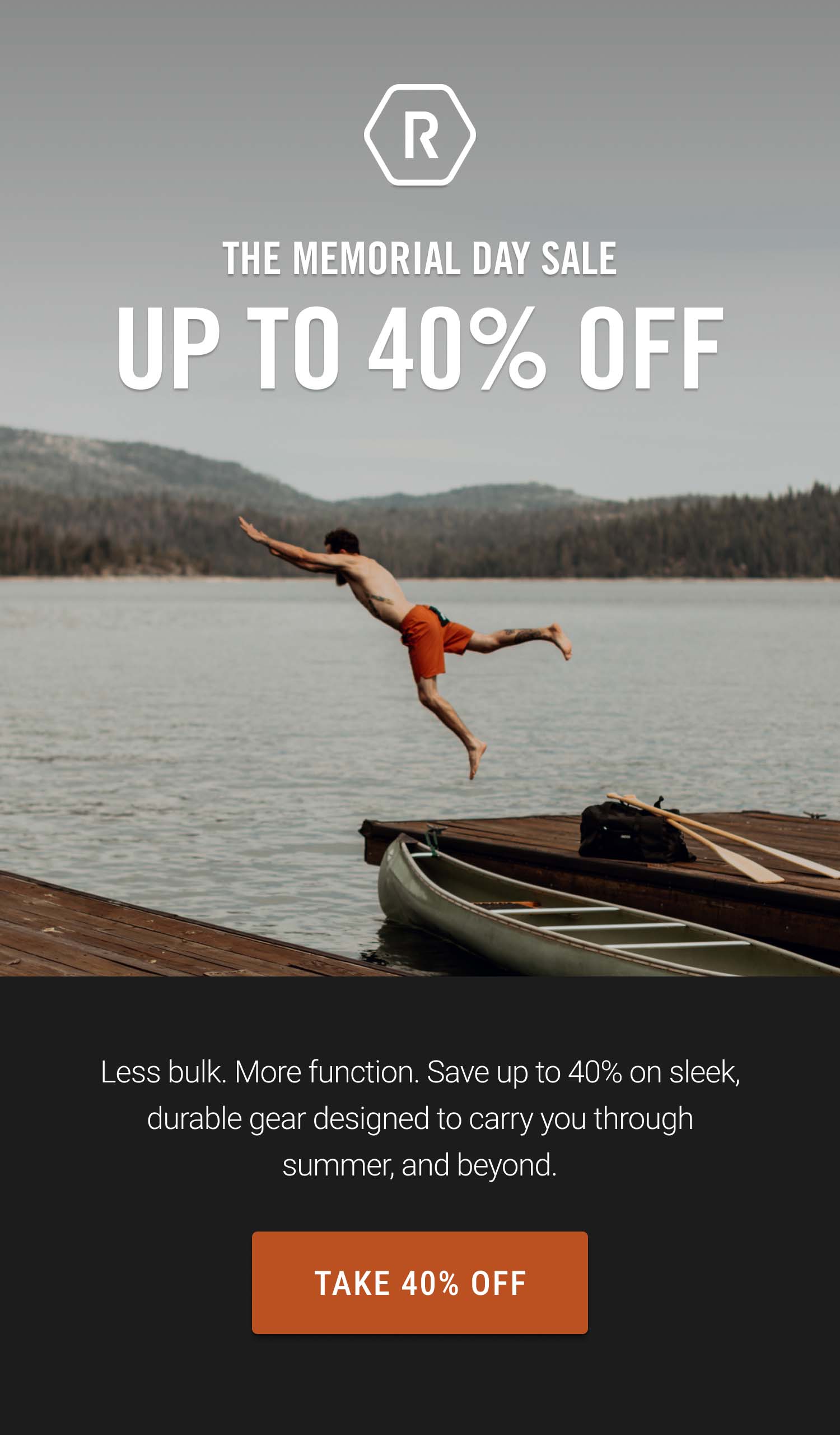 Up to 40% OFF | Memorial Day Sale