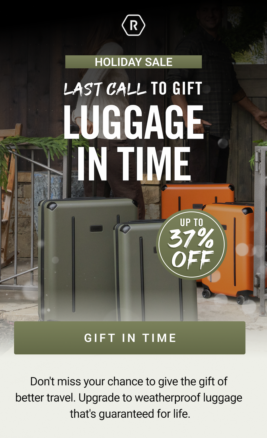 Last Call to Gift Luggage in Time