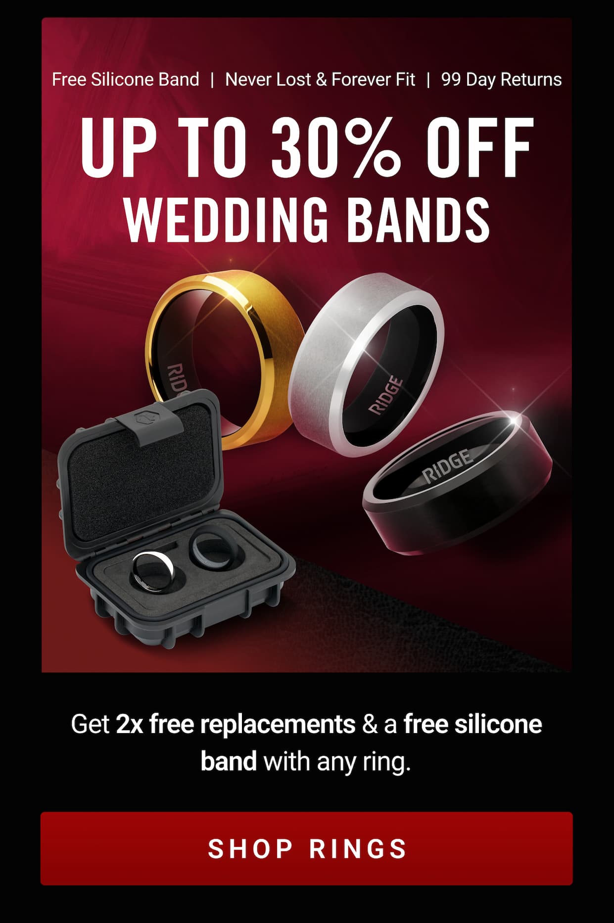 Up to 30% OFF Wedding Bands | Shop Rings