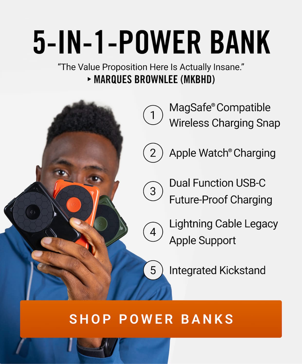 Take Up to 33% OFF Magnetic Power Banks