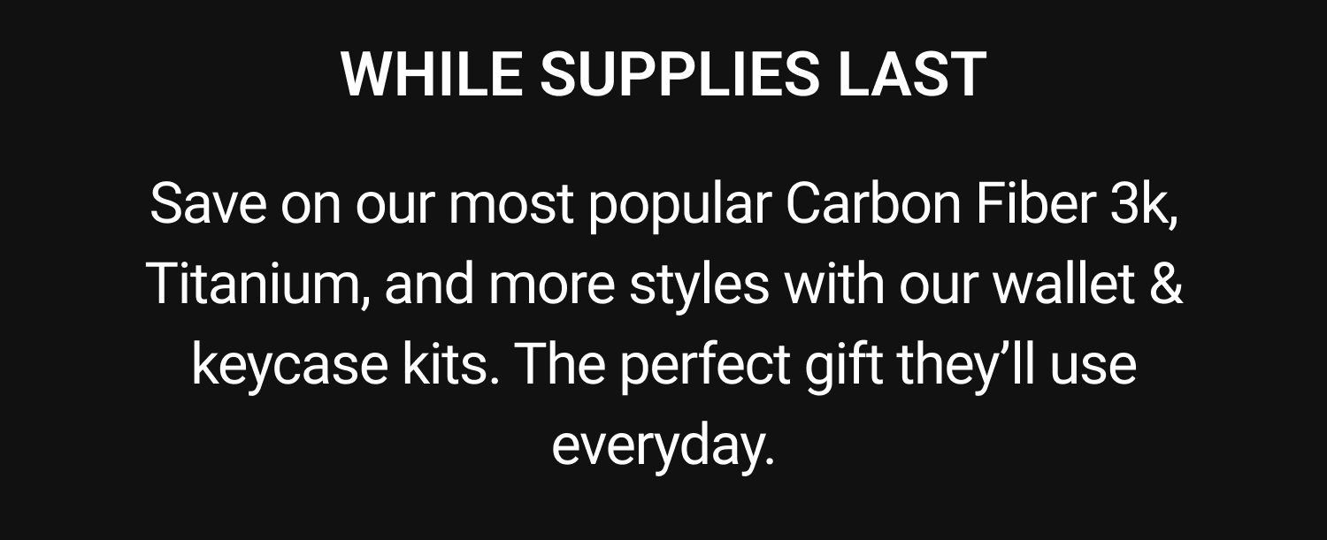 Black Friday ONLY: $100+ Off Best-Selling Kits