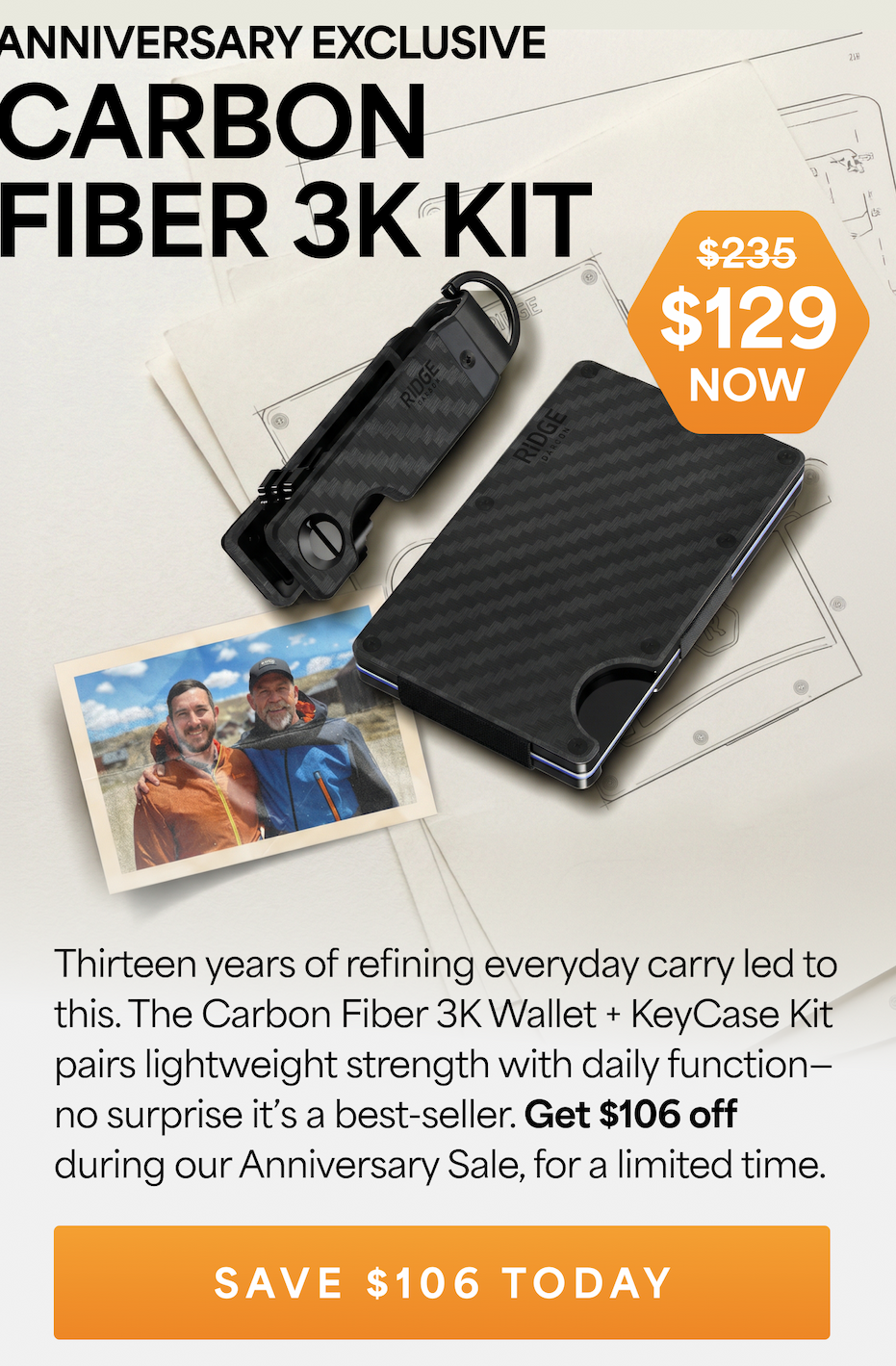 Carbon Fiber 3K Kit: $129 Only ($235 value)